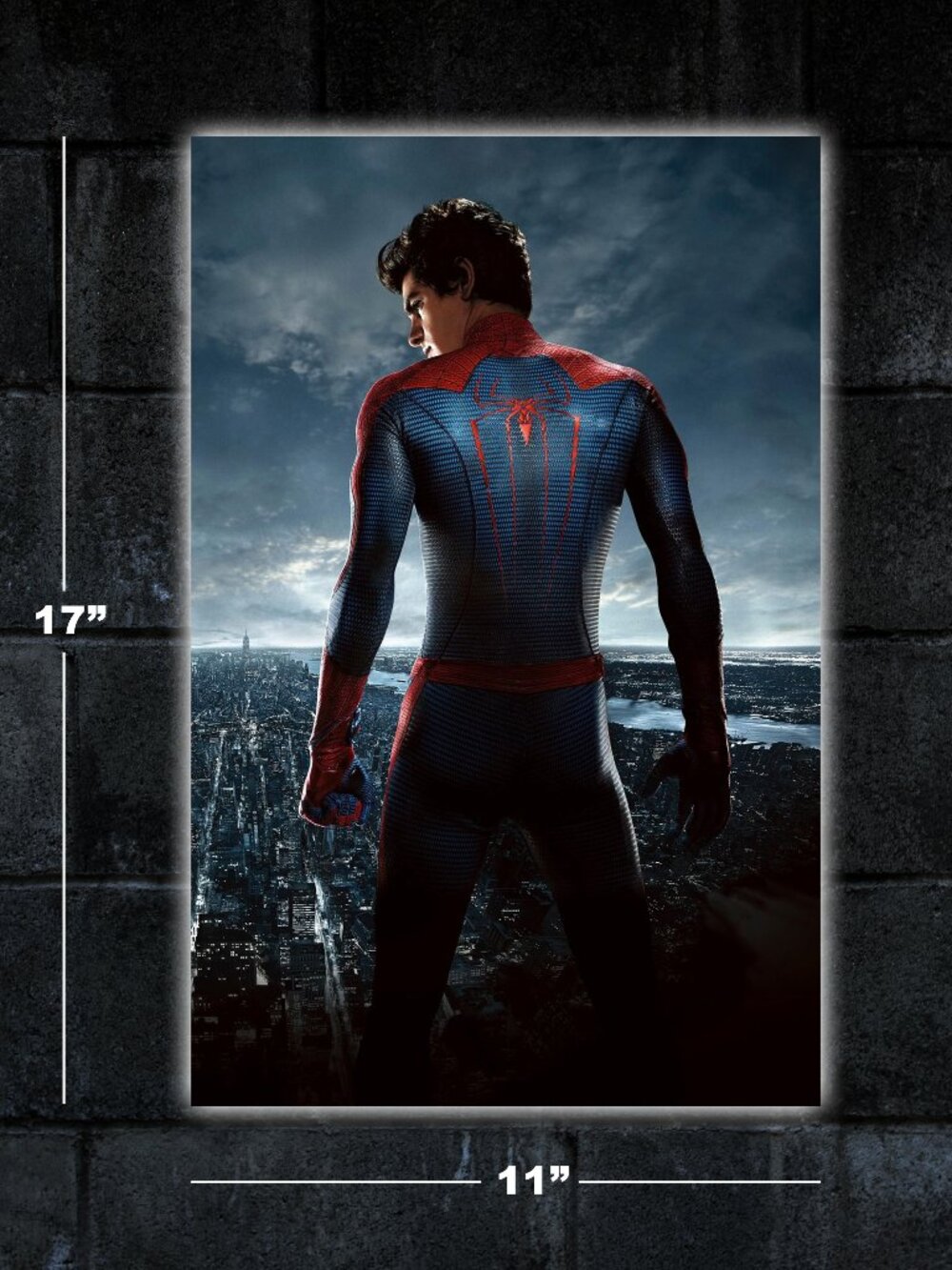 Amazing Spider-Man poster - 11x17 wall art print merch gift andrew garfield